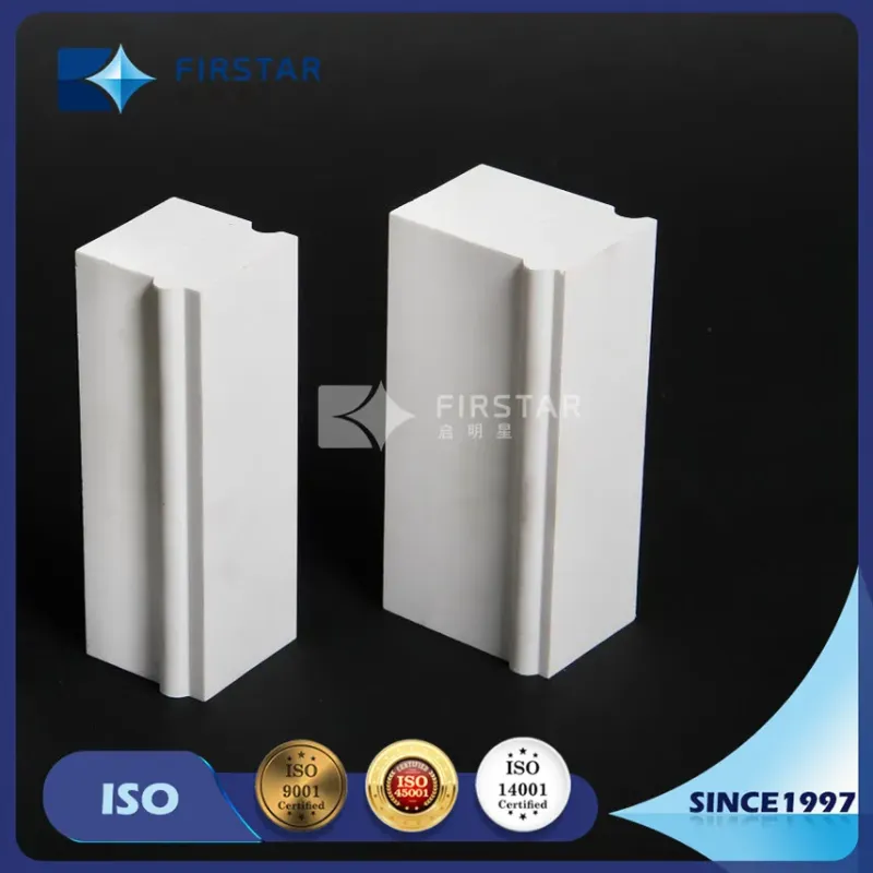 Factory Manufacturer 92% 95% Alumina Ceramic Lining Brick with Interlocking for Ball Mill