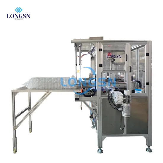 Semi-Automatic Plastic PP PET PE Barrel Bottle Bagging Packing Machine