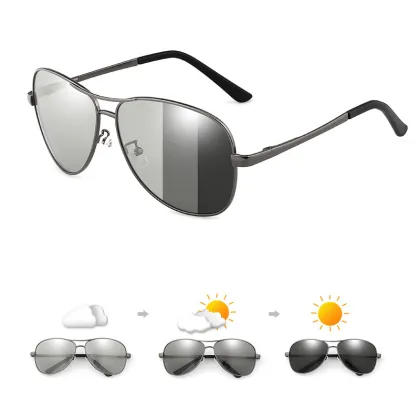 Polarized Night Vision Glasses for Men - Day and Night Driving Sunglasses