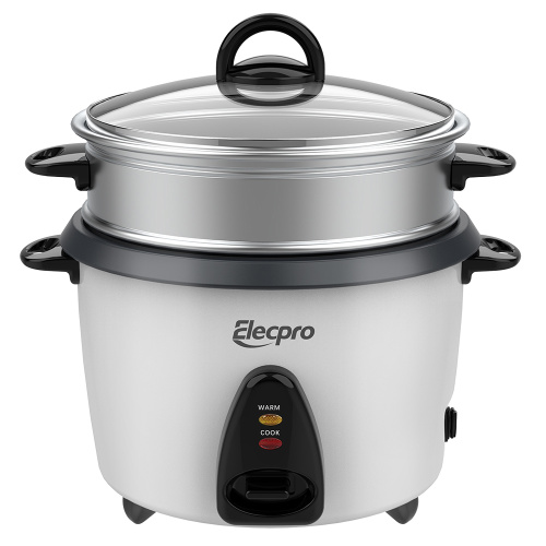 10-Cup Uncooked Capacity Aluminum Electric Steamer