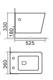 Promotion toilet portable toilet