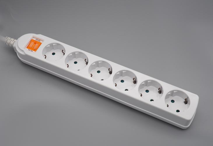 German Standard Multi Outlet Power Strip Ys 6h 4