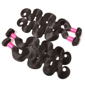 Fashion Body Wave Natural Hair Extension Blended Synthetic Hair Weaving Hair Bundles with closure