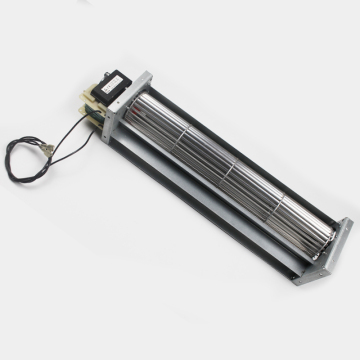 Low Noise Fireplace Fan Air-Conditioner Cross Flow Fan with Metal Mechanical 90 Wall-Mounted Bearing