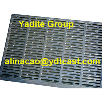 Ductile Iron Drainage Gully Grating EN124