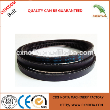 Raw edge cogged v-belt teeth belt from China