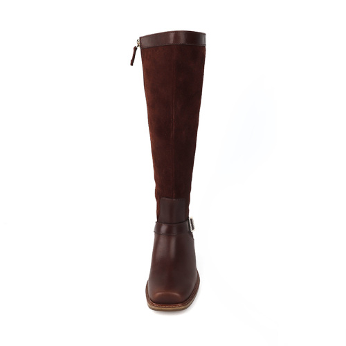 Durable Rubber Sole Knee-High Boots