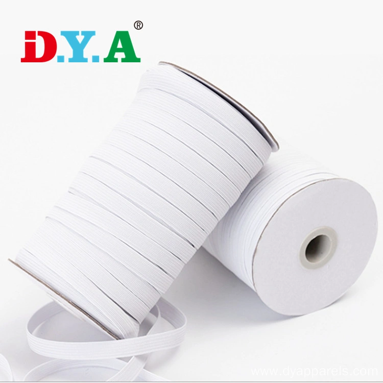 80mm Wide White Knitted Elastic Waistband Sewing Accessories