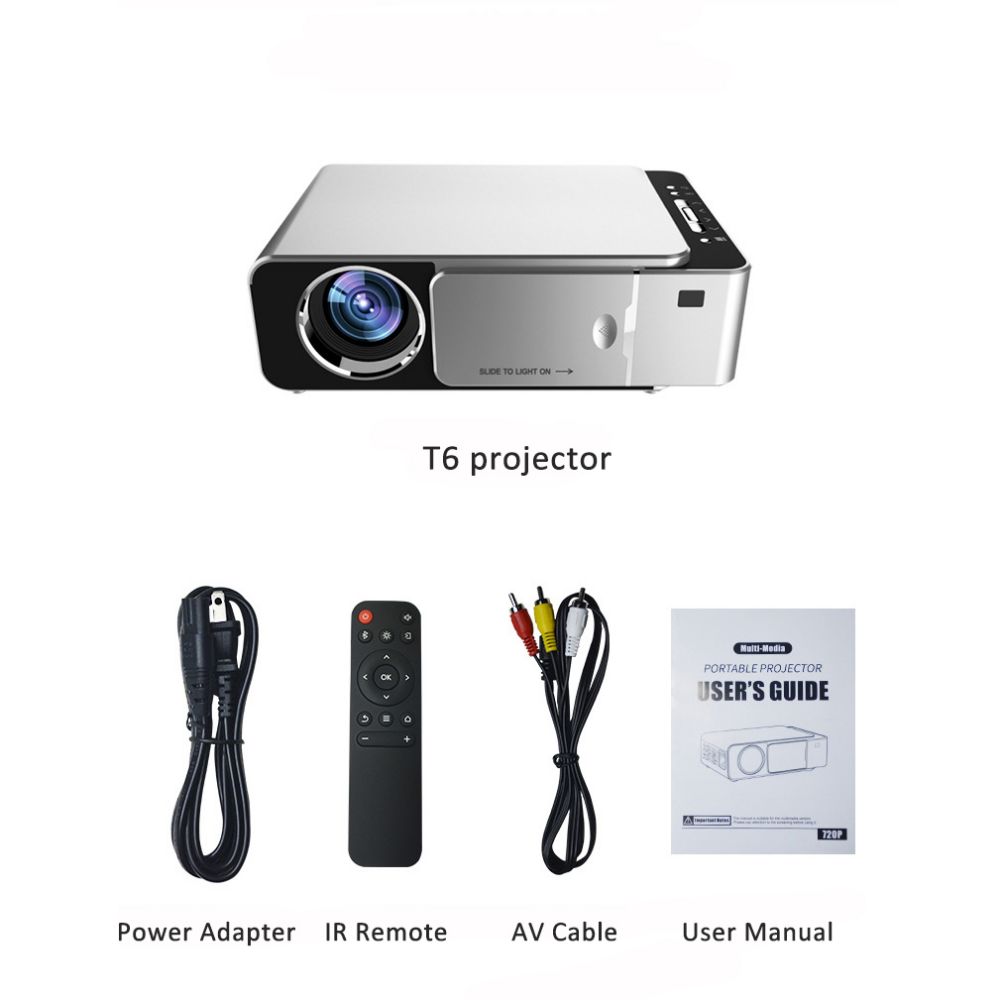 Proyector de teléfono Android Mini Portable de 720p