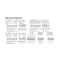 Three-phase ammeter with real-time data monitoring