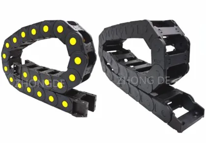 Shandong Zhongde Customized Plastic cable drag chain for Electronic Equipment