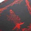 Custom Color Printed Leather Fiction Cover