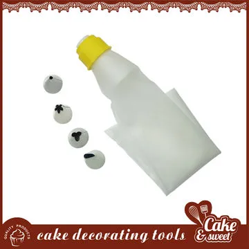Silicone cake mold for cake bake ware