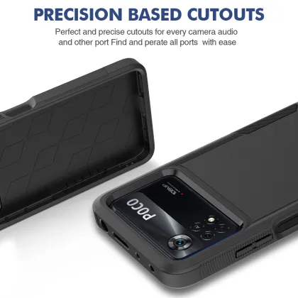 Shock Proof TPU PC Case for Xiaomi POCO X4 Pro 5G