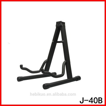 J-40B Black Sitting-type Metal Both Electric and Wood Guitar Stand