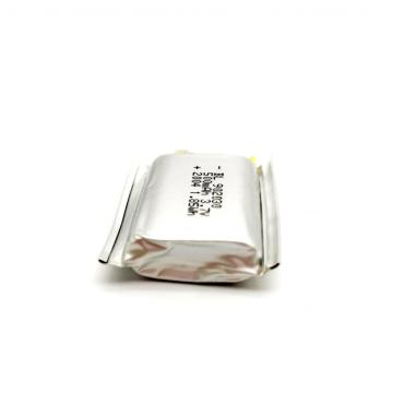 902030 3.7V 500mah lithium polymer for watch sport earphone
