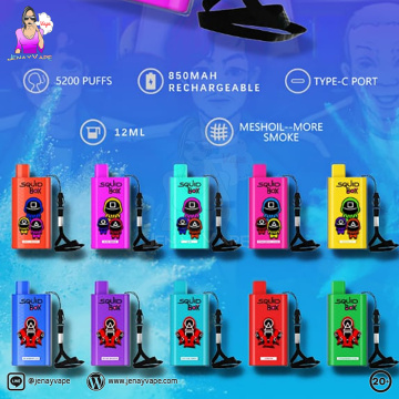 Randm game Box 5200 Puffs Disposable BOX