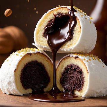 Souffle congelado (chocolate beligur)