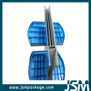 Jsmpackage Supermarket promotion display paper shelf customized