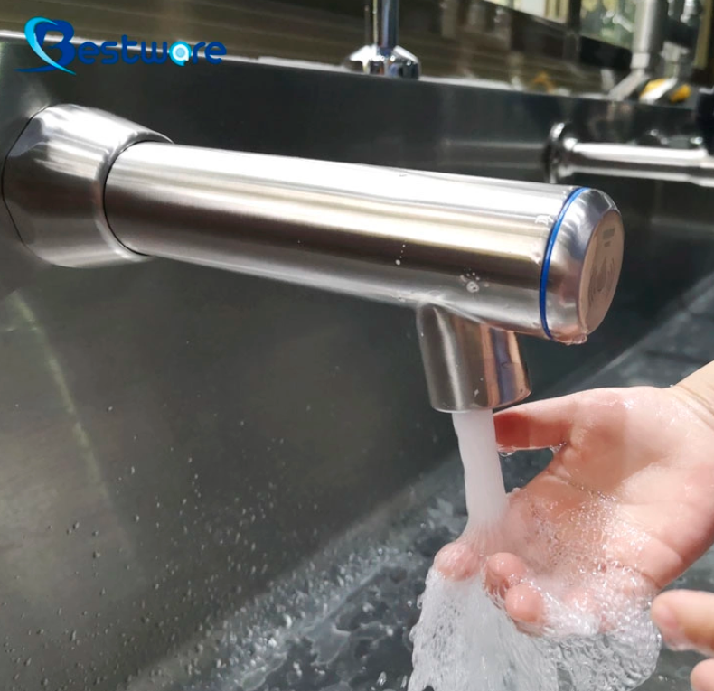 Wall-Mounted Faucet with Concealed Design