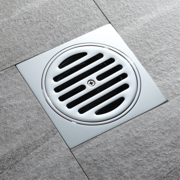 Bathroom accessories full copper shower floor drain