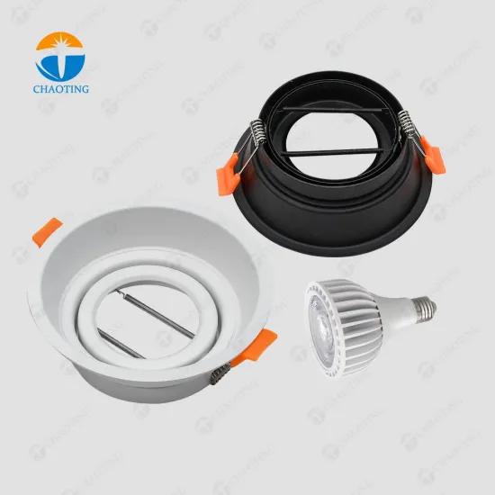 Factory Wholesale Chrome Recessed Par20 Downlight Spotlight