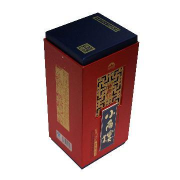 Punched paper wine box