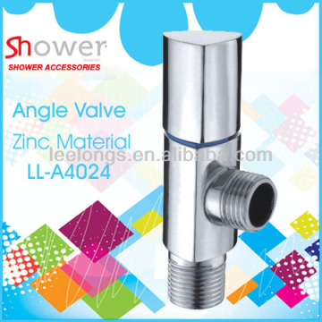 Leelongs LL-A4024 Valves d'angle triangulaire zinc avec Chrome