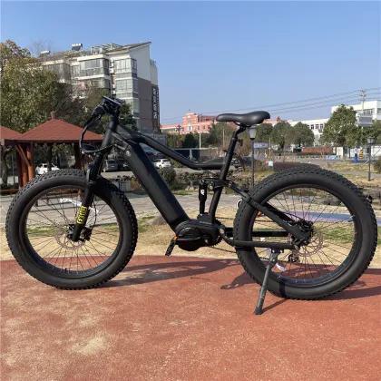 fat tire electric bike 1000w mid drive