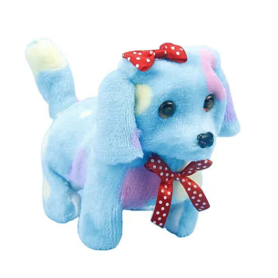 Manufacturer direct selling children's electric toy dog plush toy dog baby battery dog pet toy stall creativity can be customize