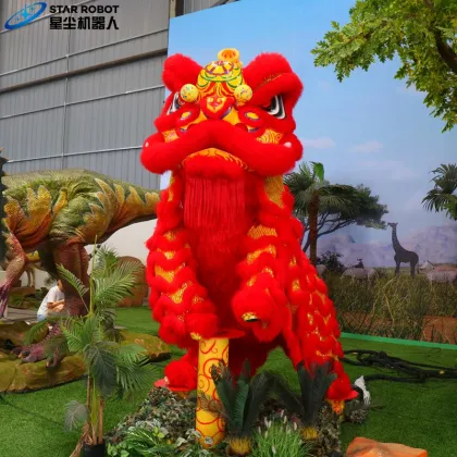 Spring Festival Asian Lion Dance