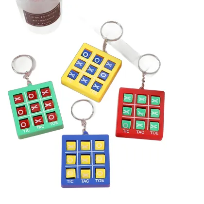 Tic Tac Game Keychain - Small Promotional Toys & Shop Gifts