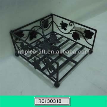Newly Design Decorative Metal Napkin Holder Home Decoration