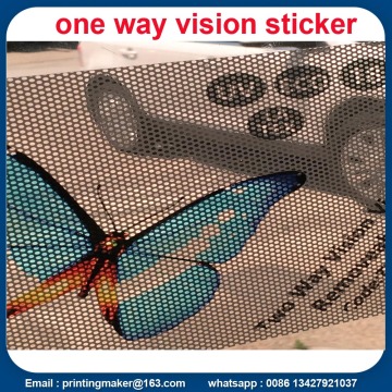 Double-sided Two Way Vision Vinyl Window Sticker