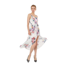 Play Around Midi Dress Crossover V Neckline