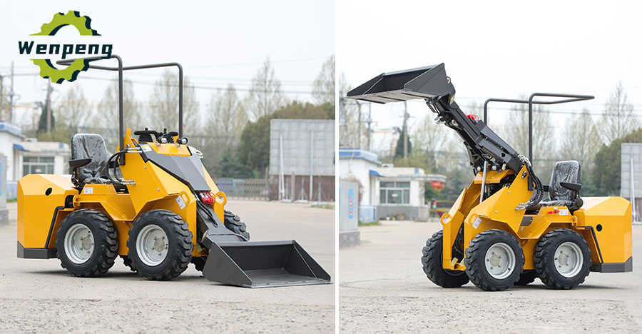 560kg Wheel Skid Steer Loader For Sale
