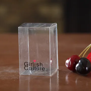 Rectangular Clear Plastic Gift Boxes