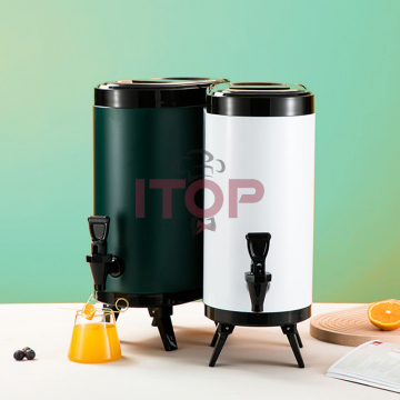Double Wall Insulated Beverage Dispenser for Hot and Cold Drinks