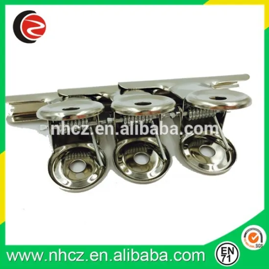 Jumbo 75MM Black Bulldog Clip