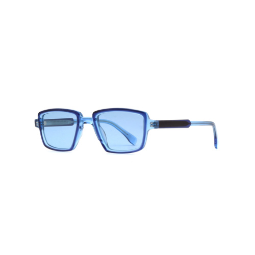 Biodegradable Rectangle Acetate Polarized Shades Sunglasses