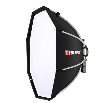 Triopo K90CM Octagonal Softbox Flash Kit with Bowens Adapter