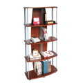 Bücherregal aus Holz für Arbeitszimmer mit 4 Regalen
