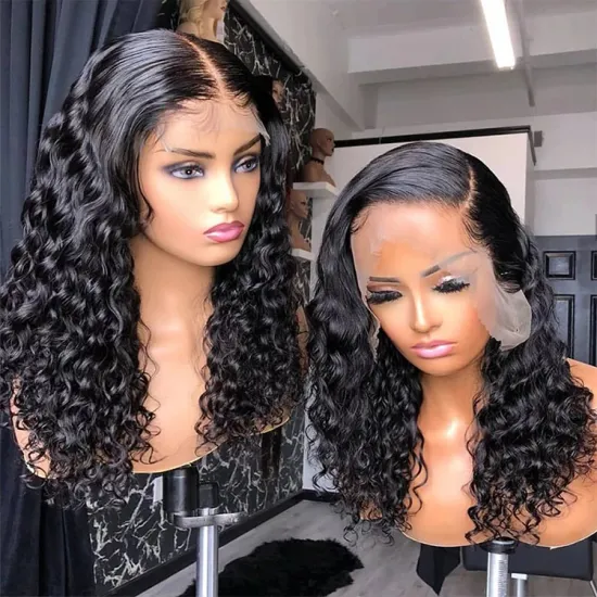 Weave and wigs vendors wholesale brazilian hair HD lace frontal wig pre plucked lace wigs human hair lace front brazilian