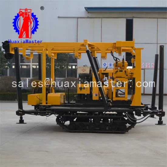 Crawler mounted drilling machine XYD-130 mobile 100m drilling rig