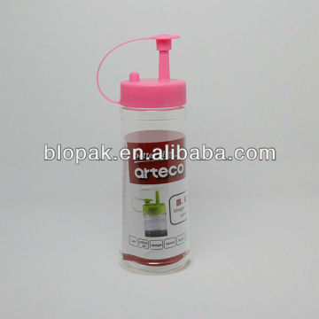 Soy sauce cover pink caps