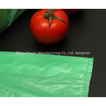 Green Market Shopping Plastic T Shirt Bag Vest Bag, Plastic Carrier Bags