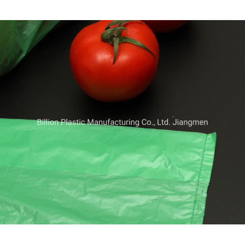 Green Market Shopping Plastic T Shirt Bag Vest Bag, Plastic Carrier Bags