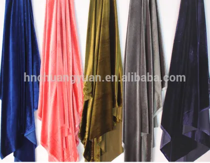 blue korean velvet fabric design for weeding dress