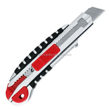 Υψηλής ποιότητας Sharp 18mm Blade Cutter Knife Safety Knife με 5 τμχ SK5 Blade OEM Support