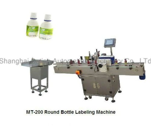 Mt-200 Automatic Eye Drops Bottle Labeling Machine, High Quality Mt-200 ...
